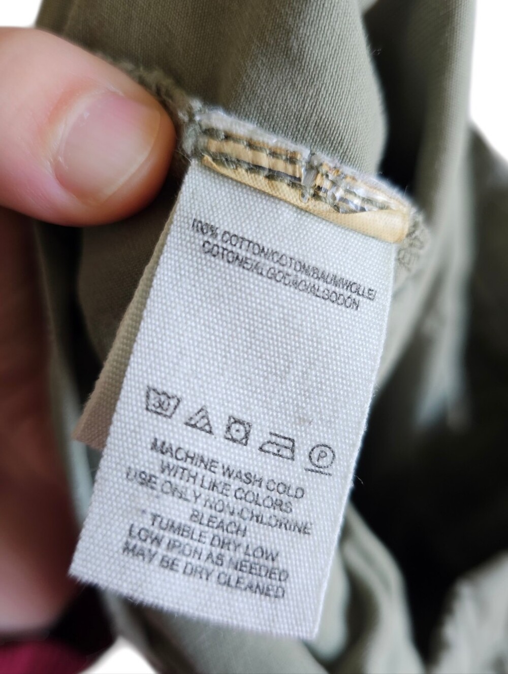 Free People High Rise Olive Green Cargo Jogger Pants Size Small - Picture 4 of 6
